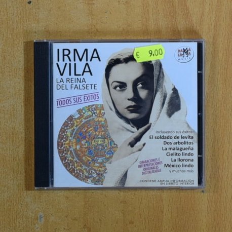 IRMA VILA - LA REINA DEL FALSETE TODOS SUS EXITOS - CD