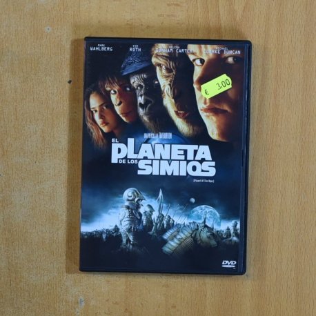 EL PLANETA DE LOS SIMIOS - DVD