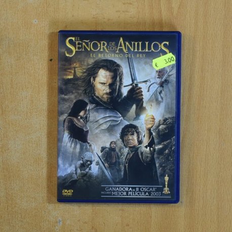EL SEÑOR DE LOS ANILLOS EL RETORNO DEL REY - DVD