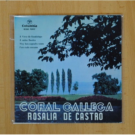 [202635] CORAL GALLEGA - A VIRXE DE GUADALUPE + 3 - EP
