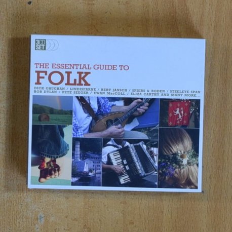 [400725] VARIOS - THE ESSENTIAL GUIDE TO FOLK - CD