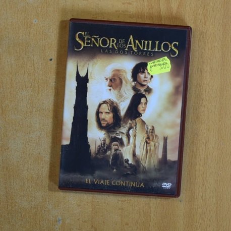 EL SEÑOR DE LOS ANILLOS LAS DOS TORRES - DVD