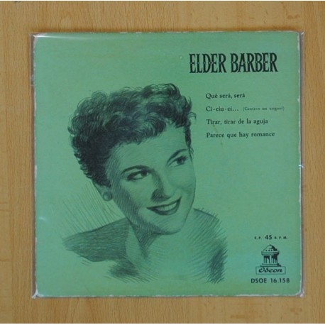 [202627] ELDER BARBER - QUE SERA SERA + 3 - EP