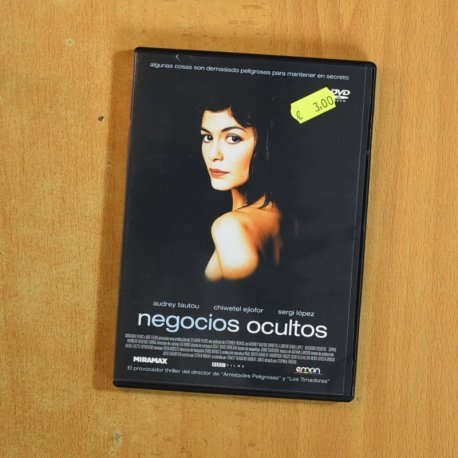 NEGOCIOS OCULTOS - DVD