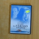 LO QUE LA VERDAD ESCONDE - DVD