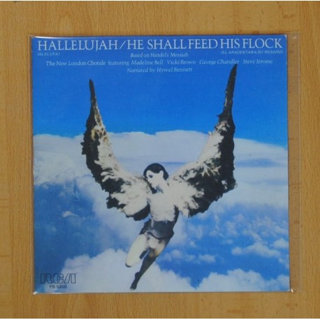 THE NEW LONDON CHORALE - HALLELUJAH / HE SHALL FEED HIS FLOCK - SINGLE