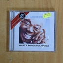LOUIS ARMSTRONG - WHAT A WONDERFUL WORLD - CD