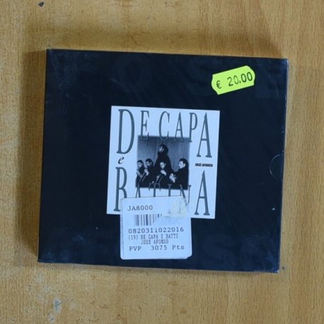 JOSE AFONSO - DE CAPA E BATINA - CD