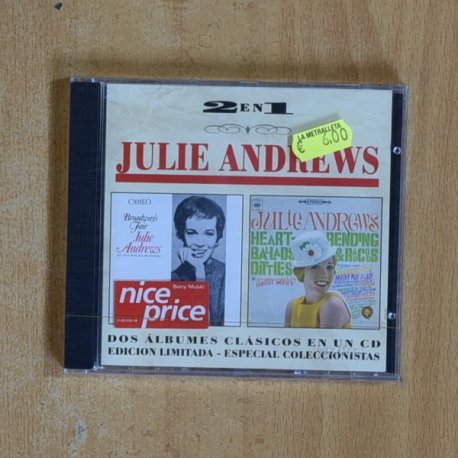JULIE ANDREWS - BROADWAY FAIR / HEART RENDING BALLADS & RAUCOUS DITTIES - CD