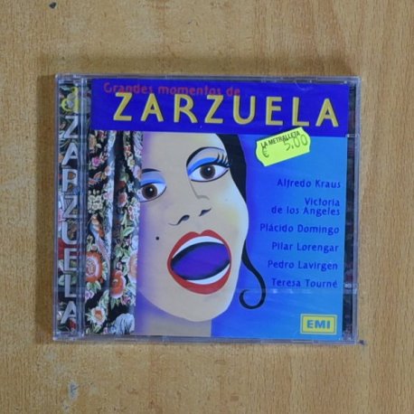 VARIOS - GRANDES MOMENTOS DE ZARZUELA - CD