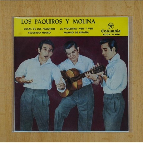 LOS PAQUIROS Y MOLINA - COSAS DE LOS PAQUIROS + 3 - EP