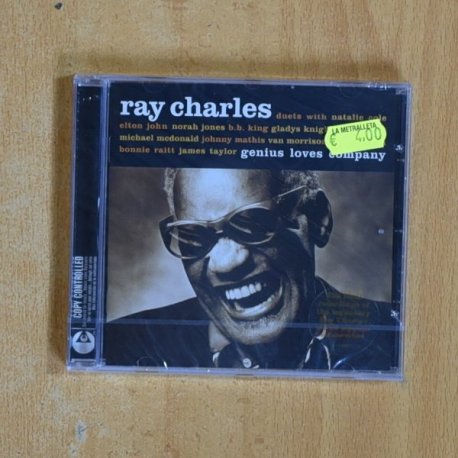 RAY CHARLES - GENIUS LOVES COMPANY - CD