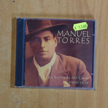 MANUEL TORRES - LA LEYTENDA DEL CANTE 1909 / 1930 - CD
