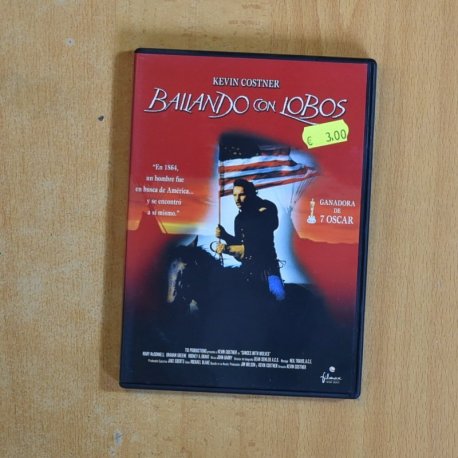 BAILANDO CON LOBOS - DVD