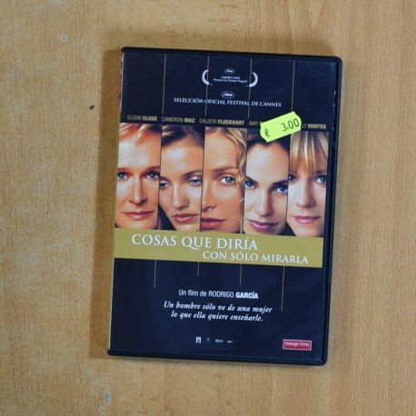COSAS QUE DIRIA CON SOLO MIRARLA - DVD