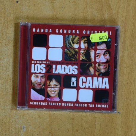 VARIOS - LOS 2 LADOS DE LA CAMA - CD