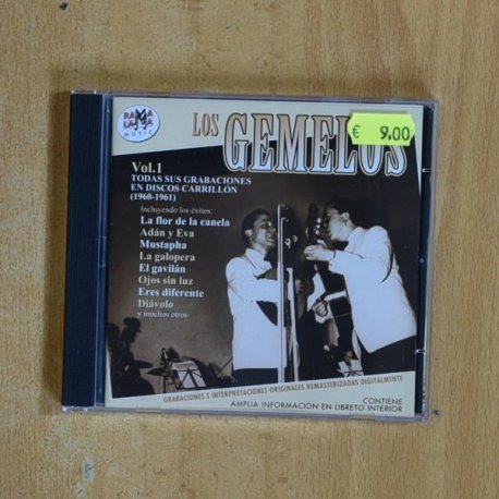 LOS GEMELOS - VOL 1 TODAS SUS GRABACIONES EN DISCOS CARRILLON - CD
