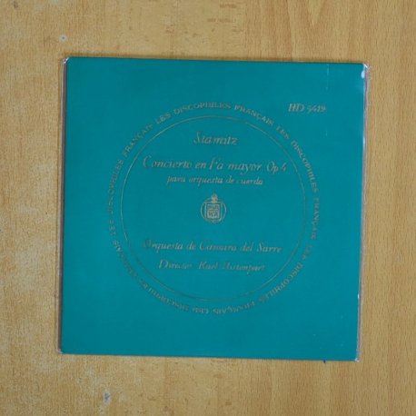 [401926] STAMITZ - CONCIERTO EN FA MAYOR OP 4 - EP