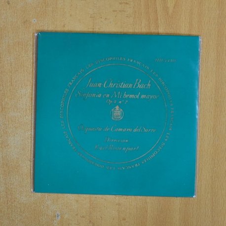 BACH - SINFONIA EN M BEMOL MAYOR - EP