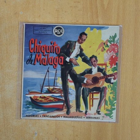CHIQUITO DE MALAGA - ALEGRIAS + 3 - EP