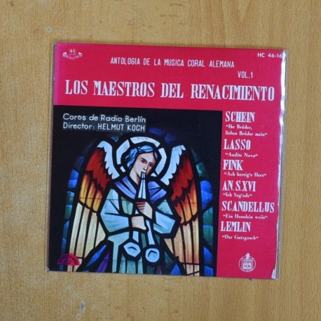 [401938] VARIOS - LOS MAESTROS DEL RENACIMIENTO - EP