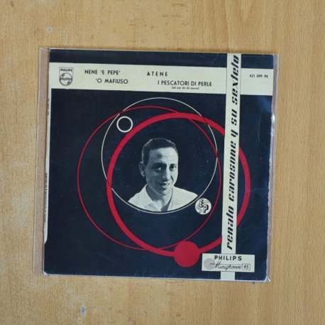 [401945] RENATO CAROSONE Y SU SEXTETO - NENE E PEPE + 3 - EP