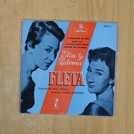 ELIA Y PALOMA FLETA - EL CHACACHA DEL TREN + 3 - EP