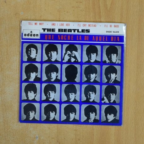 [401969] THE BEATLES - QUE NOCHE ÑA DE AQUEL DIA - EP
