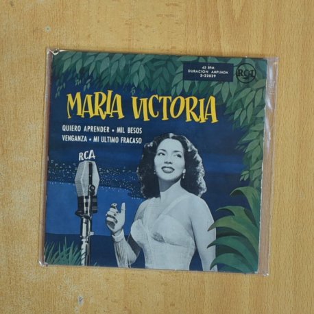 MARIA VICTORIA - QUIERO APRENDER + 3 - EP