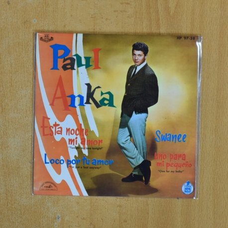 [401984] PAUL ANKA - ESTA NOCHE MI AMOR + 3 - EP