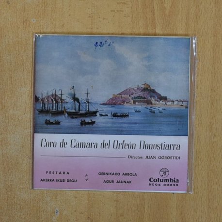 [402000] CORO DE CAMARA DEL ORFEON DONOSTIERRA - FESTARA + 3 - EP
