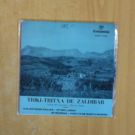 [402011] TRIKI TRITXA DE ZALDIBAR - KILIAN NAGO KALIAN + 3 - EP