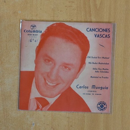 [402035] CARLOS MUNGUIA - CANCIONES VASCOS - EP