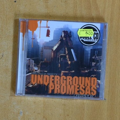 VARIOS - UNDERGROUND PROMESAS VOLUMEN 2 - CD