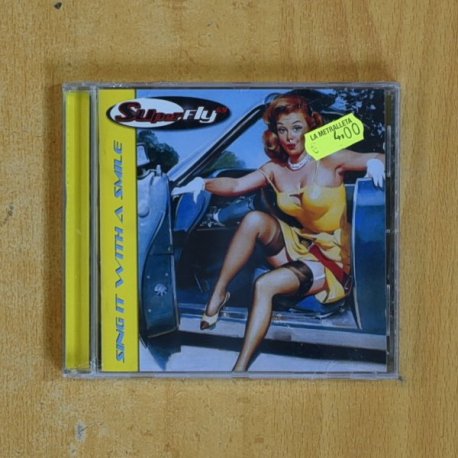 SUPERFLY - SING IT WITH A SMILE - CD