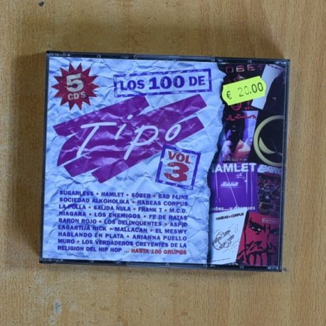 VARIOS - LOS 100 DE TIPO VOL 3 - CD
