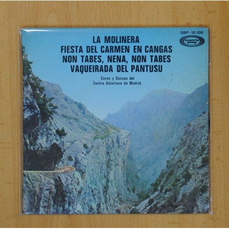 [207586] COROS Y DANZAS DEL CENTRO ASTURIANO DE MADRID - LA MOLINERA +3 - EP