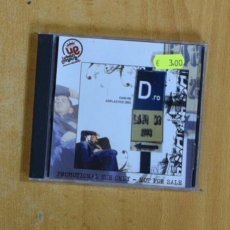 DANI RO - ENPLASTICO 2003 - CD