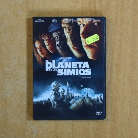 EL PLANETA DE LOS SIMIOS - DVD