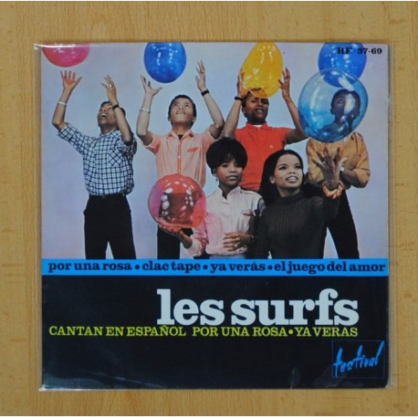 LES SURFS - POR UNA ROSA + 3 - EP