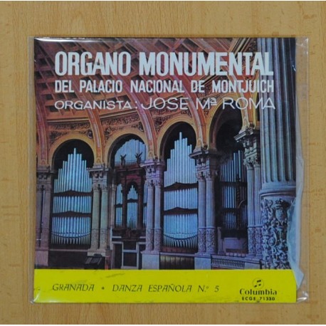 [210032] JOSE MARIA ROMA - ORGANO MONUMENTAL DE MONTJUICH - SINGLE