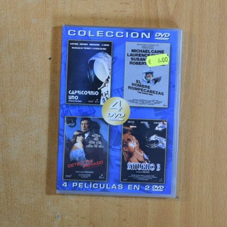 CAPRICORNIO UNO / EL HOMBRE ROMPECABEZAS / DETECTIVE PRIVADO / SATURNO 3 - DVD
