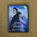 AMOR CON PREAVISO - DVD