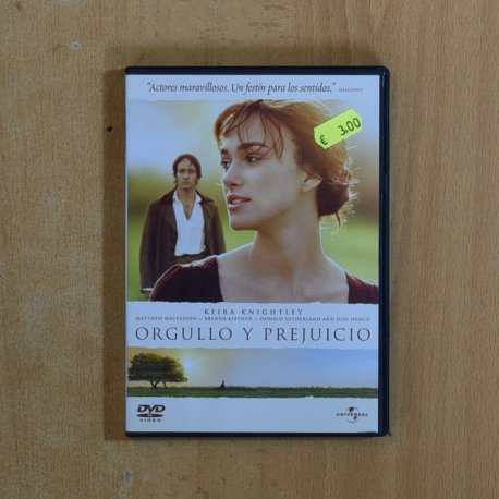 ORGULLO Y PREJUICIO - DVD