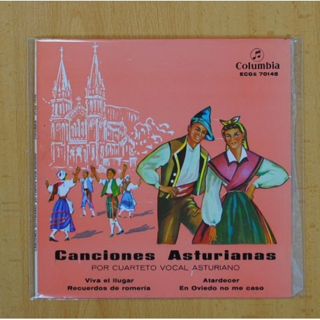 [210062] CUARTETO VOCAL ASTURIANO - VIVA EL LLUGAR + 3 - EP