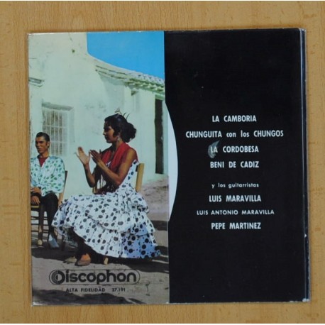 VARIOS - ANDALUCIA GITANA JUERGA GITANA - EP