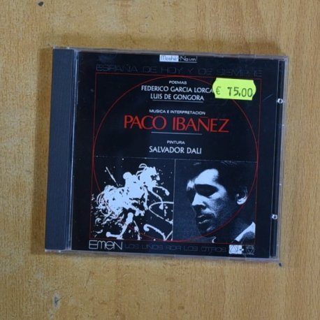 PACO IBAEZ - FEDERICO GRACIA LORA Y LUIS DE GONGORA - CD