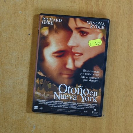 OTOÑO EN NUEVA YORK - DVD