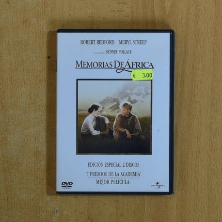 MEMORIAS DE AFRICA - DVD