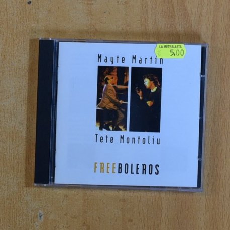[403208] MAYTE MARTIN / TETE MONTOLIU - FREE BOLEROS - CD